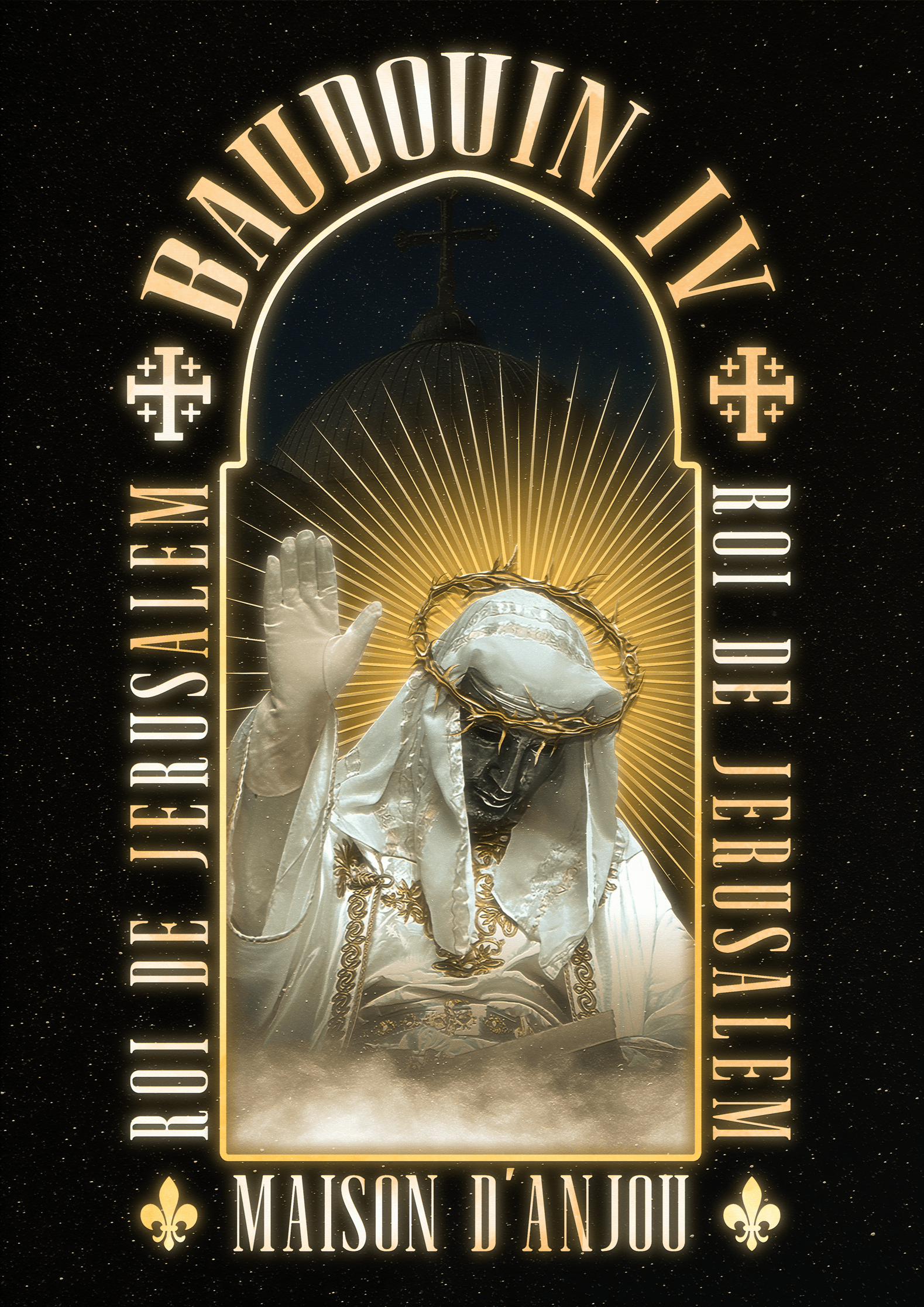 Affiche baudouin iv