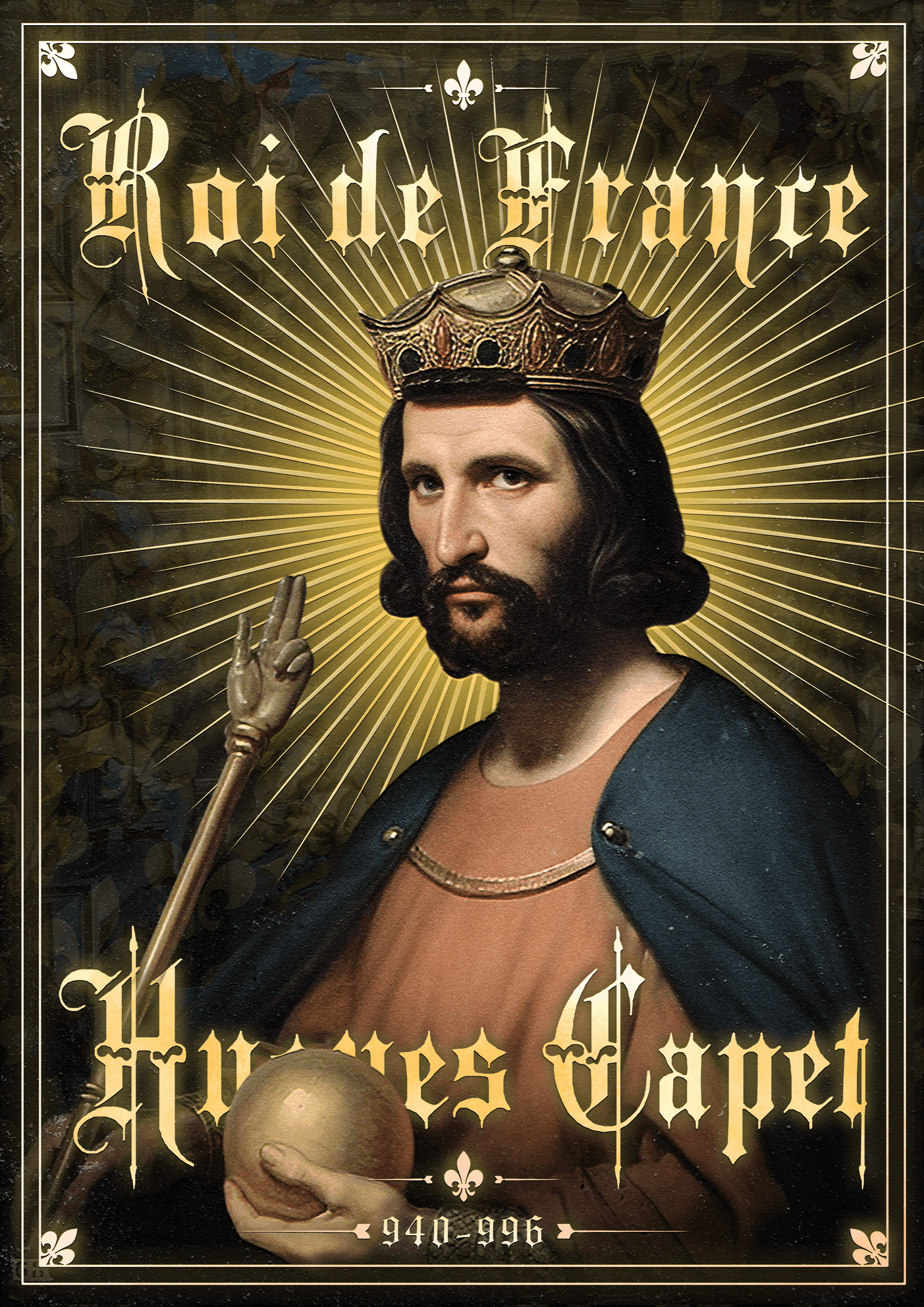 Affiche hugues capet