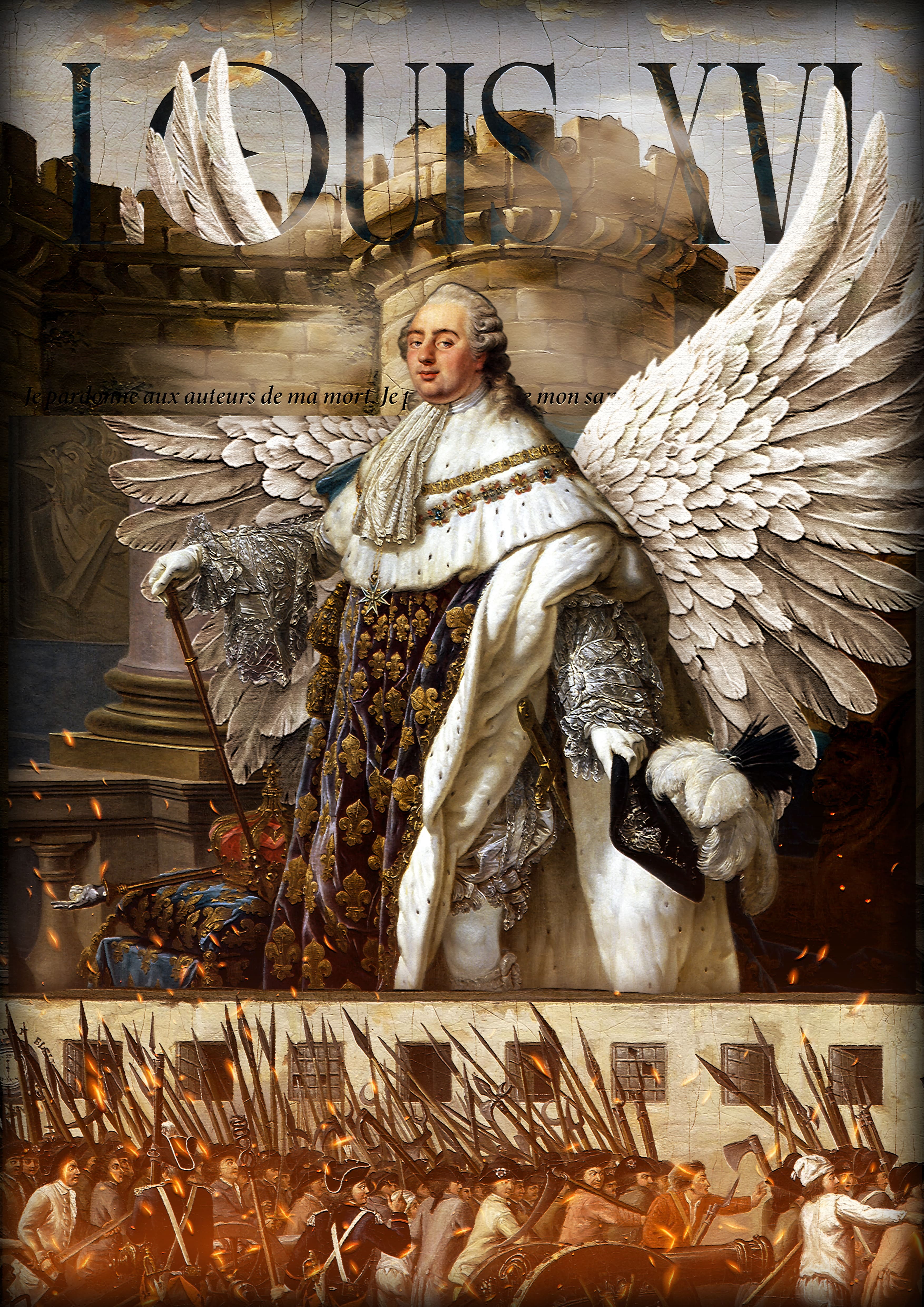 Affiche louis xvi