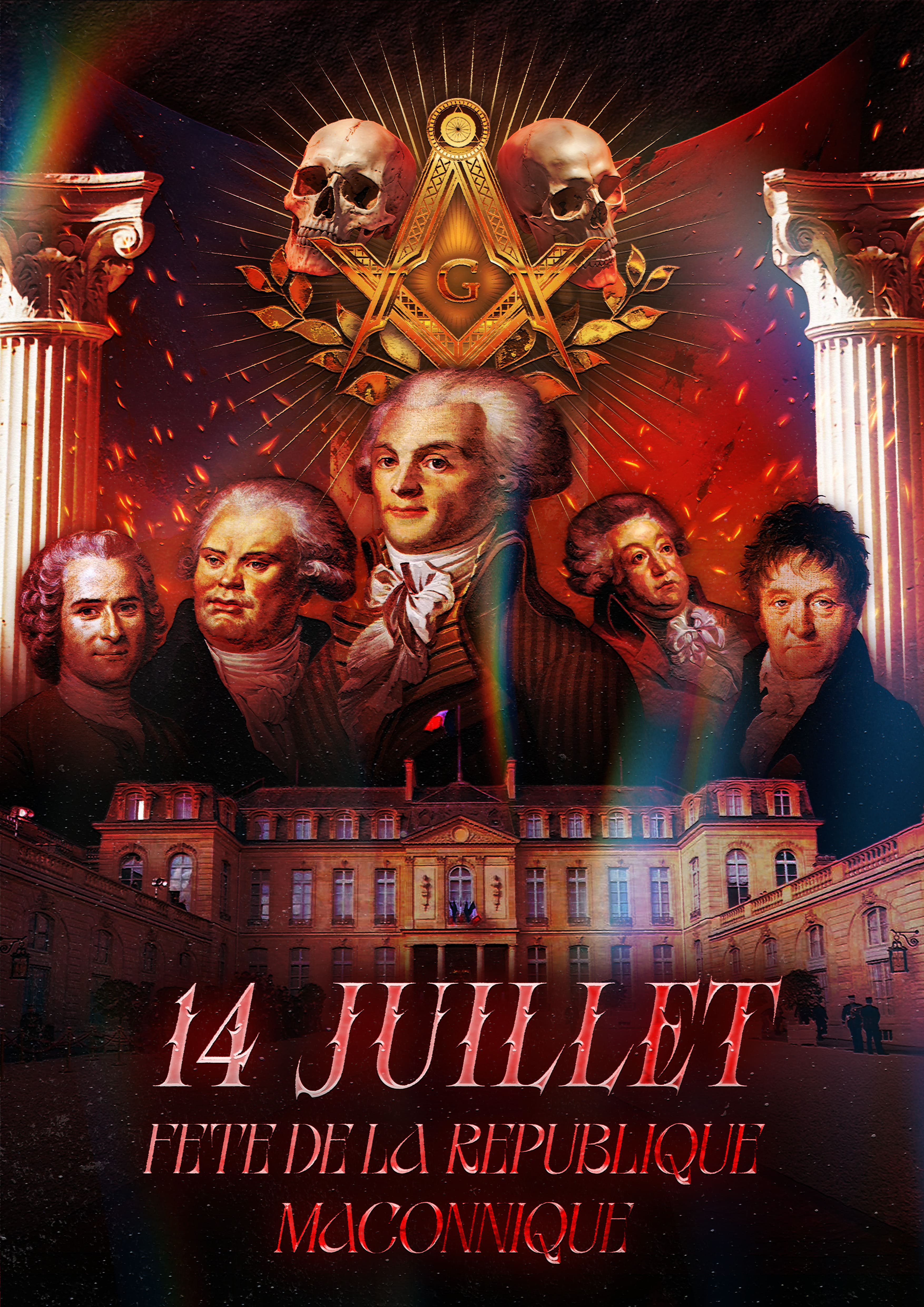 Affiche maconnerie