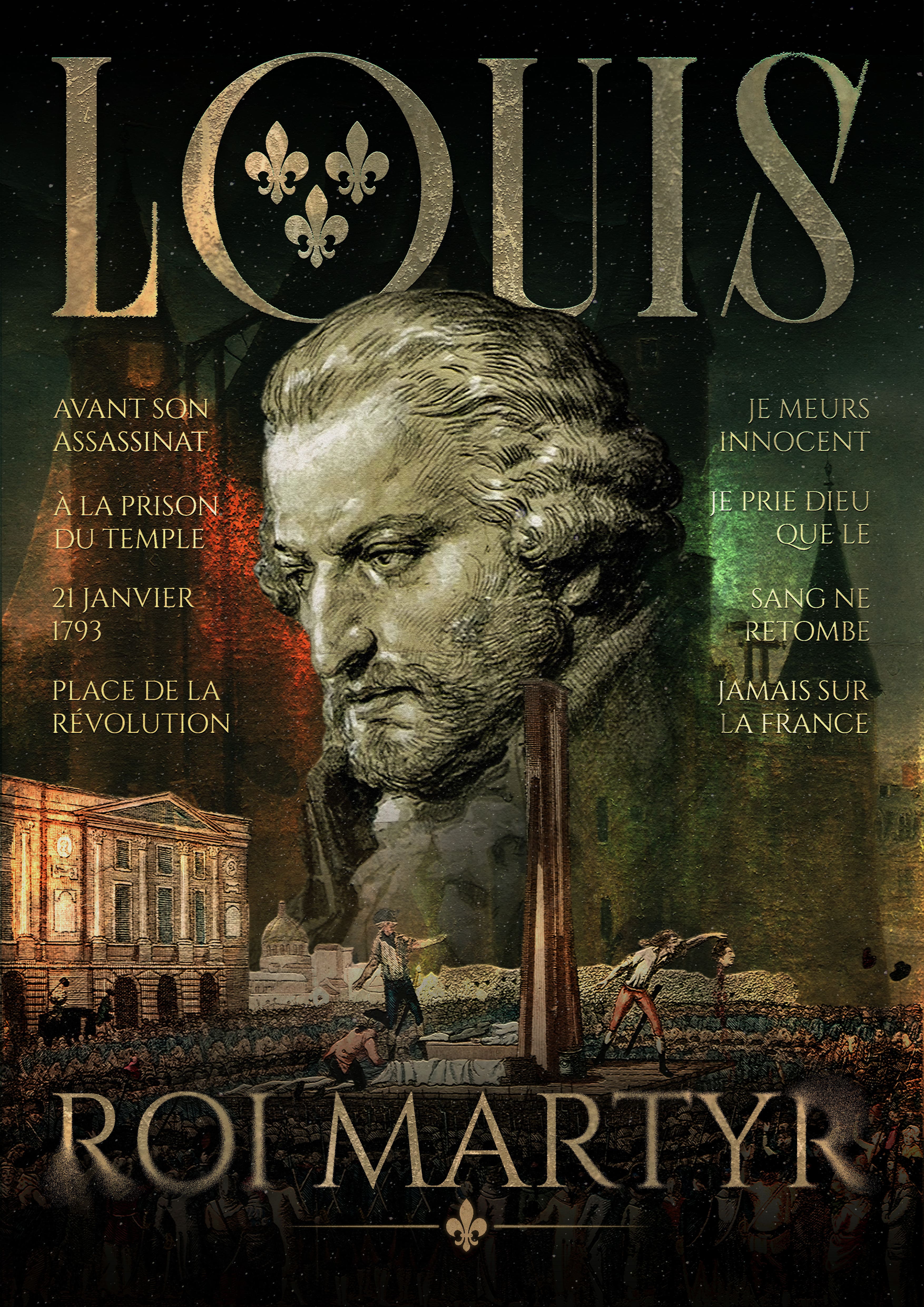 Affiche roi martyr