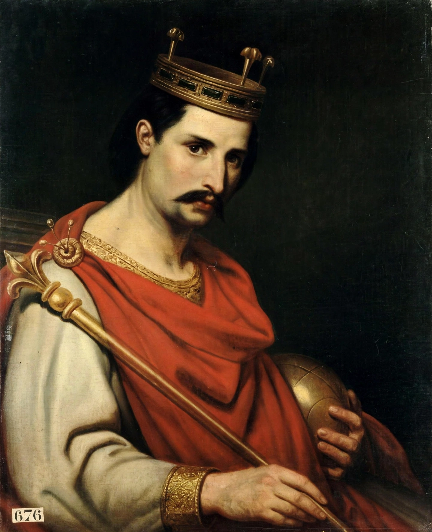 Portrait de Charles II le Chauve