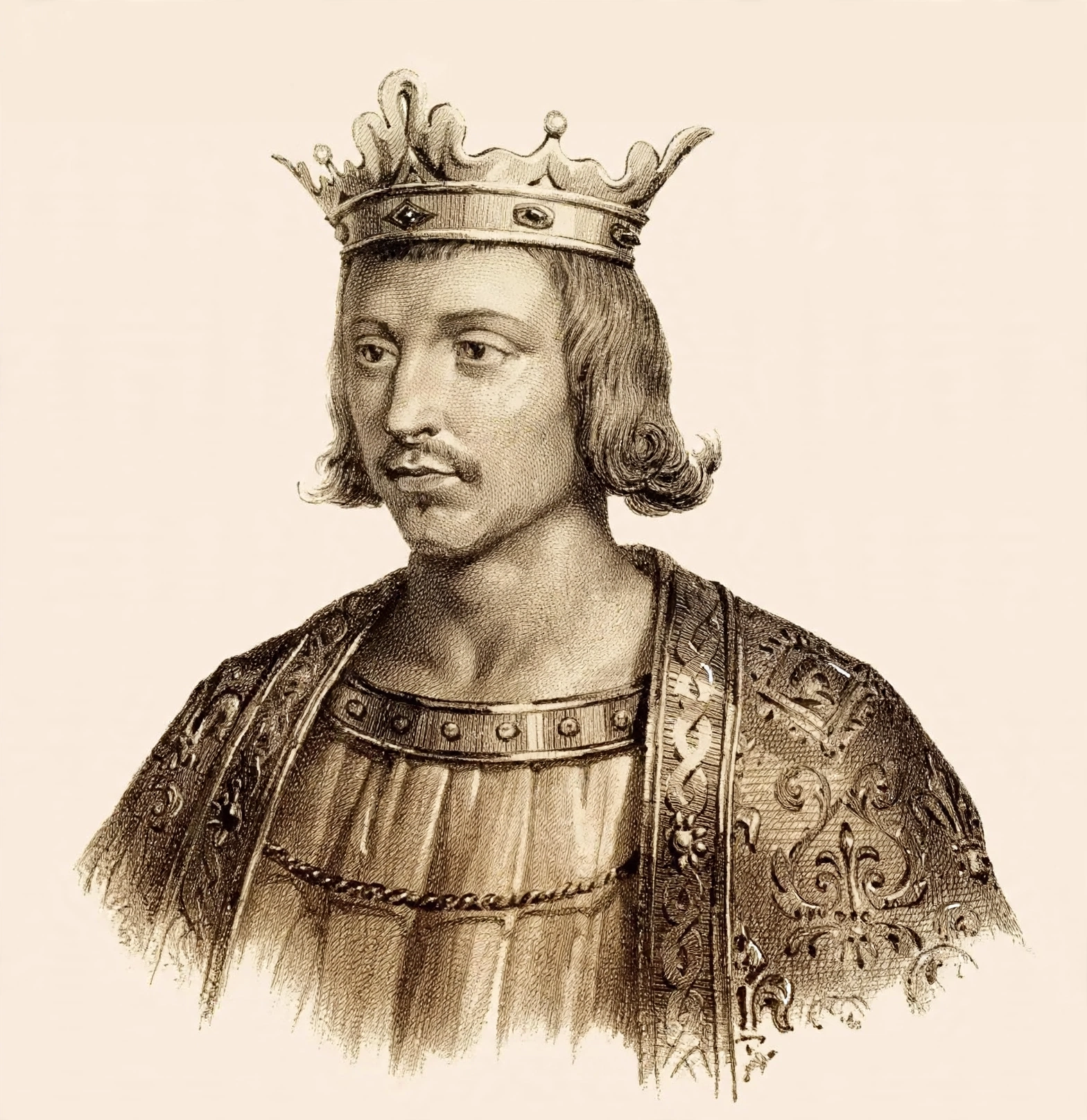 Portrait de Childebert III