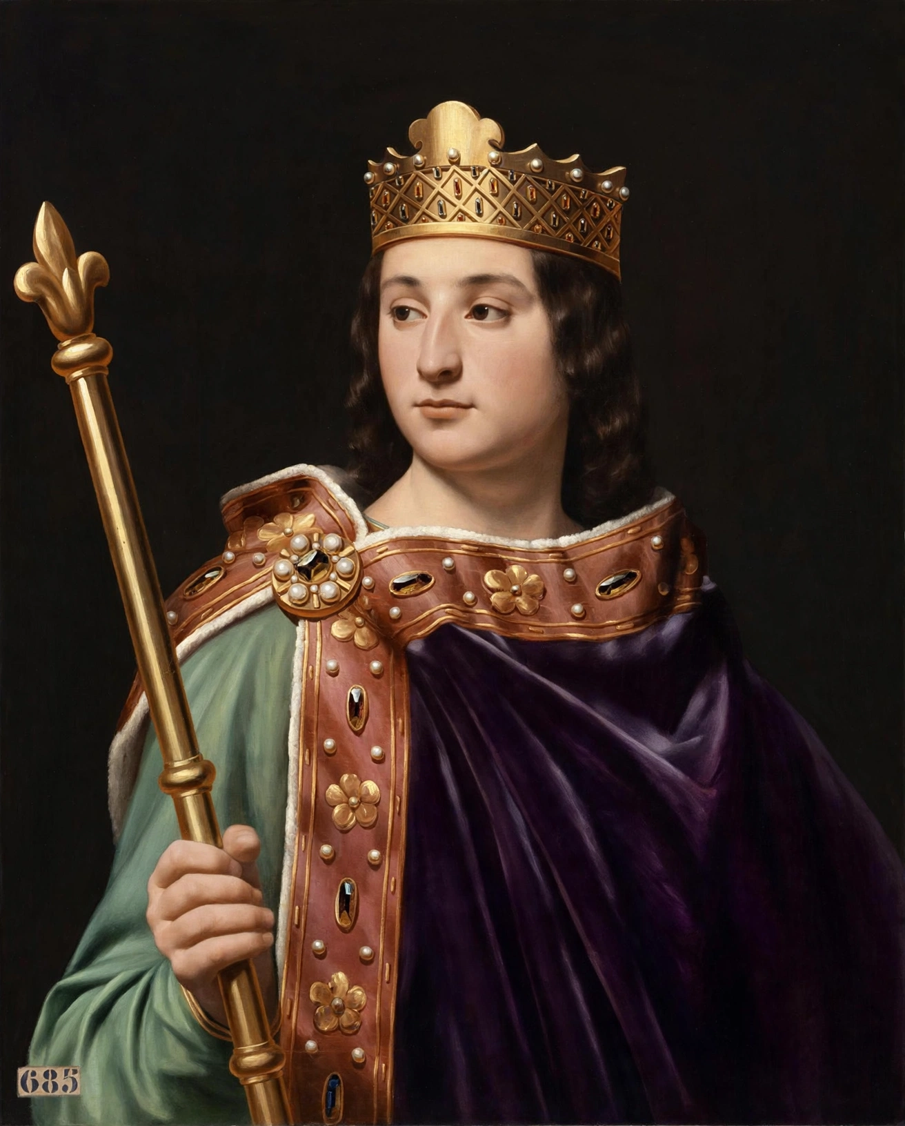 Portrait de Louis V le Fainéant