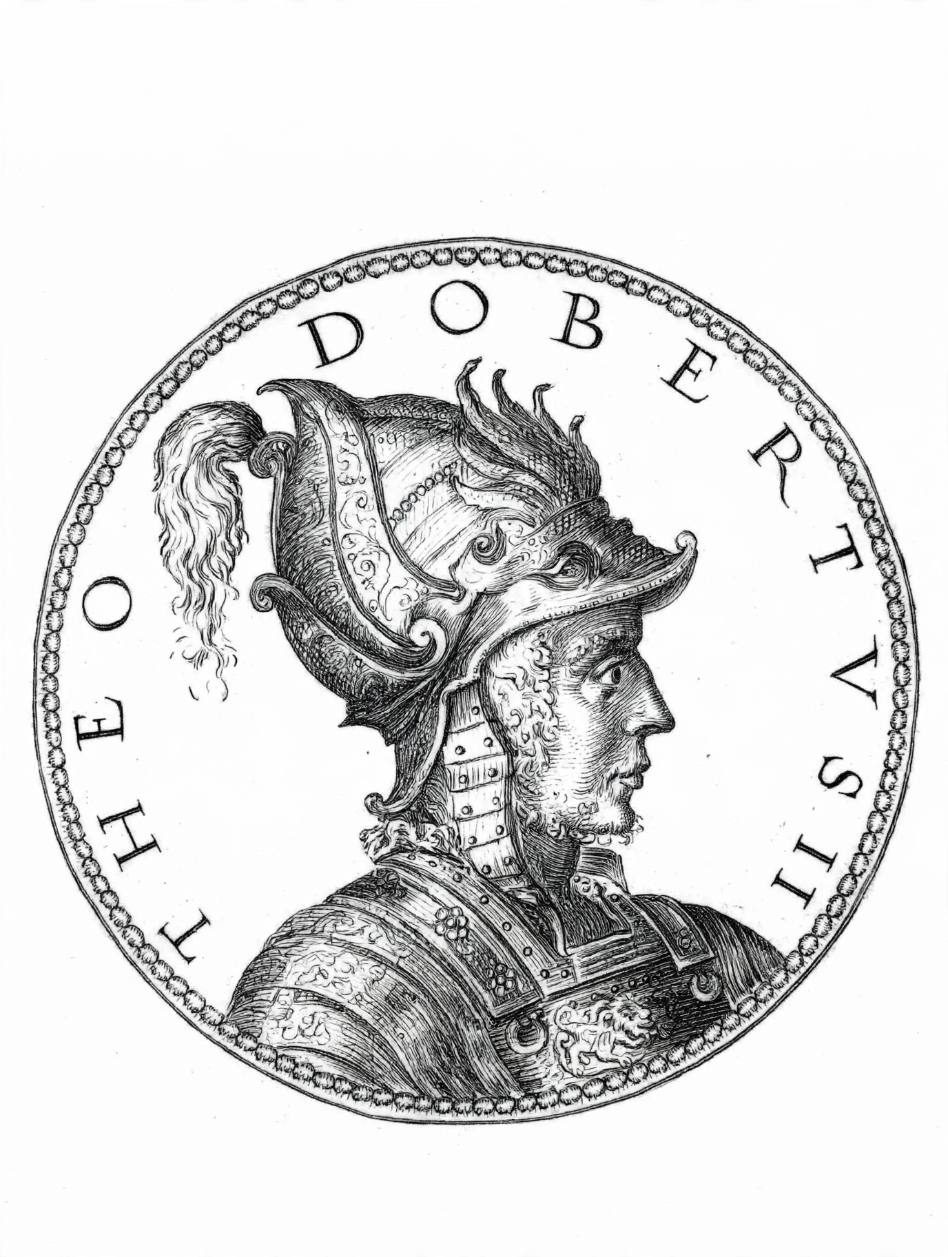Portrait de Théodebert II