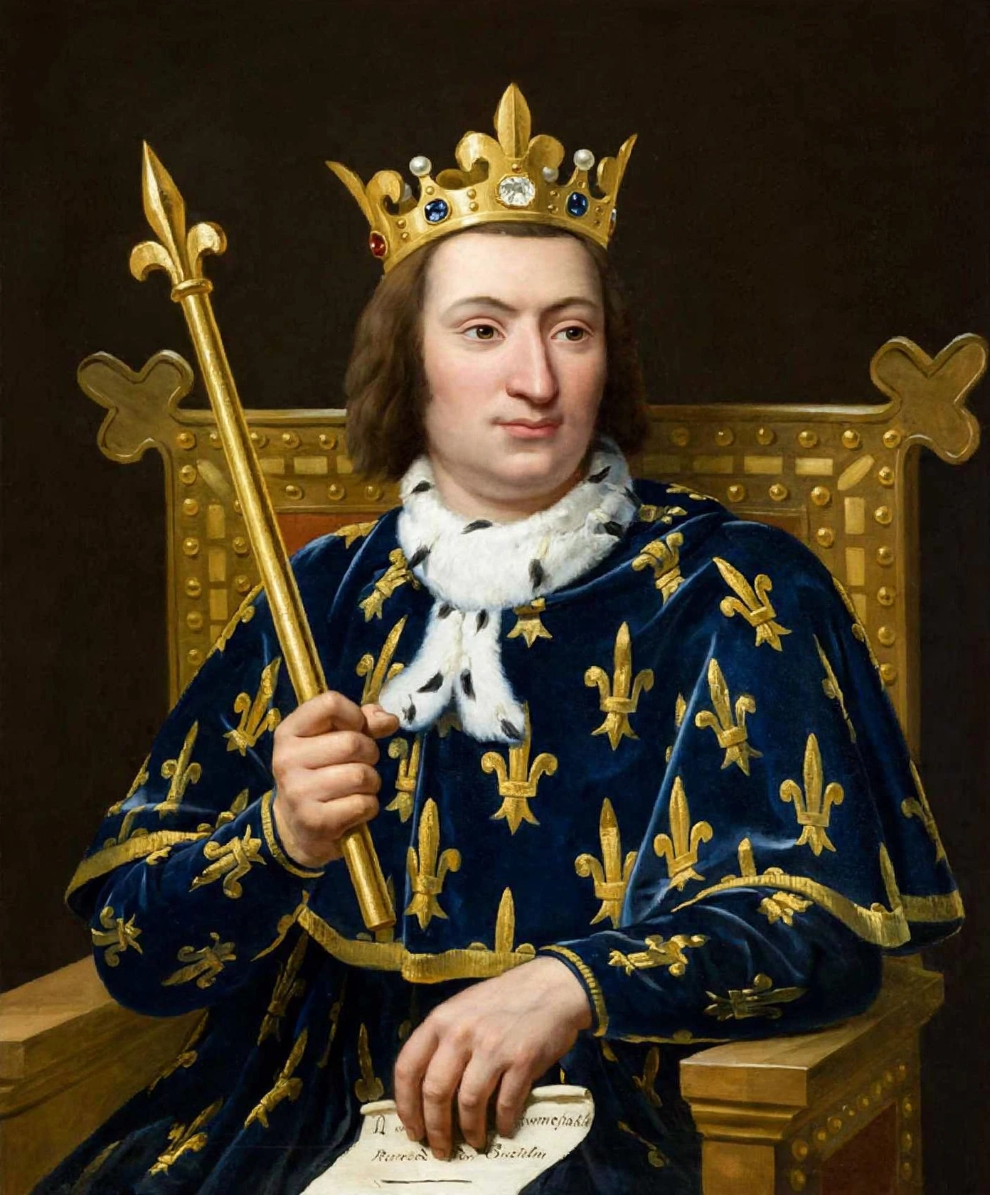 Portrait de Charles V le Sage